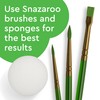 Snazaroo SZ1198010 Face Paint High Density Sponges, 2 Pcs, White,