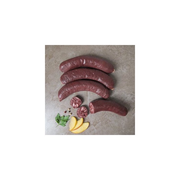 Blood Sausage (Boudin Noir) Frozen - 40 Links - 10 lb Case
