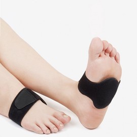 Plantar Arch Cushion Pad Protector LMCF-0042 Black/ONE 3ea
