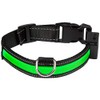 EYENIMAL USB Light Collar, Large, Green