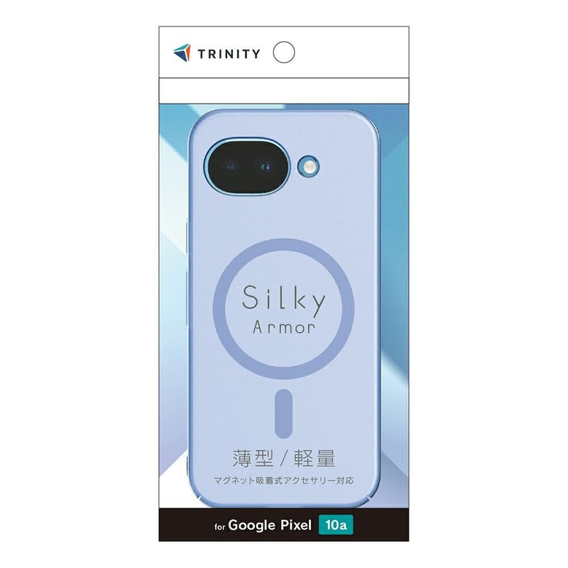 TRINITY TR-PX2610A-SA-CLBL for Google Pixel10a [Silky Armor] Magnetic Accessory Compatible