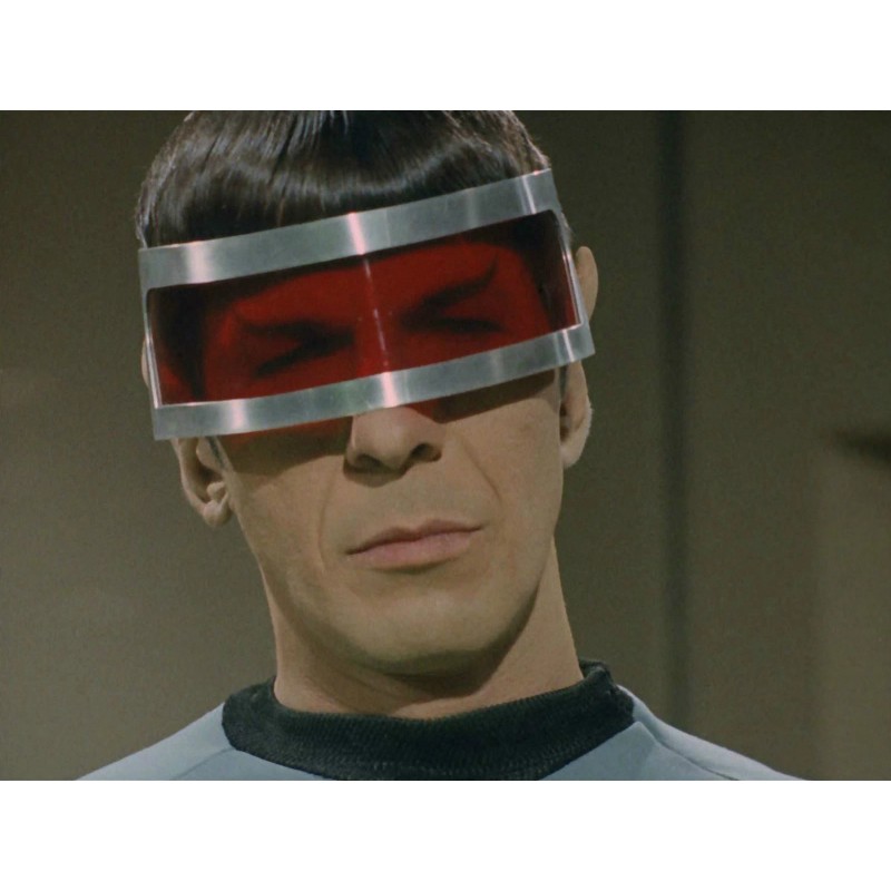 SAMPLE PIECE Classic Star Trek TOS Uniform Black Collar Fabric: