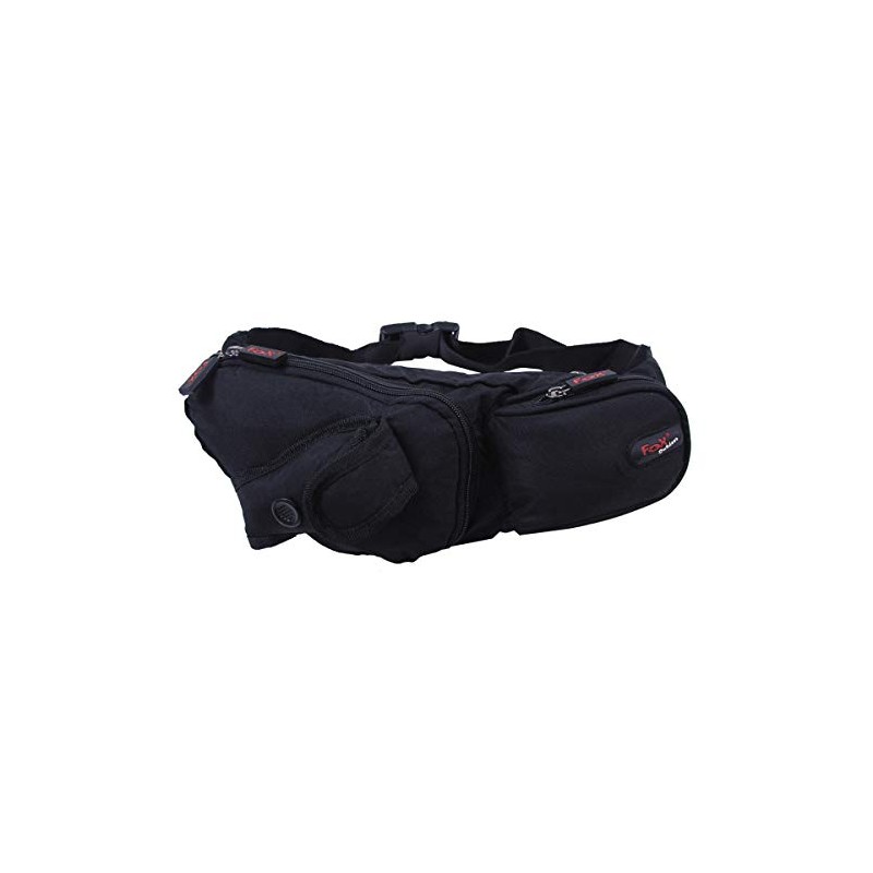 Fox OutdoorGürteltasche mit Handytasche schwarz Schwarz