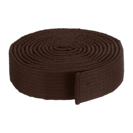 PATIKIL Taekwondo Coloured Rank Belt 1.6 x 11.2 Ft 3.4 m, Cotton Martial Art Judo Karate Belt for Trainer Lessons, Brown