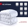 Lakhmaali Waterproof Quilted Mattress Protectors, 4-Layer Super Absorbent Design, Non-Slip