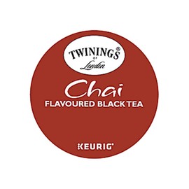 Keurig Tea and Ice Tea Pods K-Cups 18 / 22 / 24 Count Capsules ALL BRANDS / FLAVORS (Twinings/Chai/Celestial/Tazo/Diet Snapple) (24 Pods Chai Black Tea)