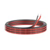 22awg Silicone Electrical Wire 2 Cores Wire line 50ft [Black
