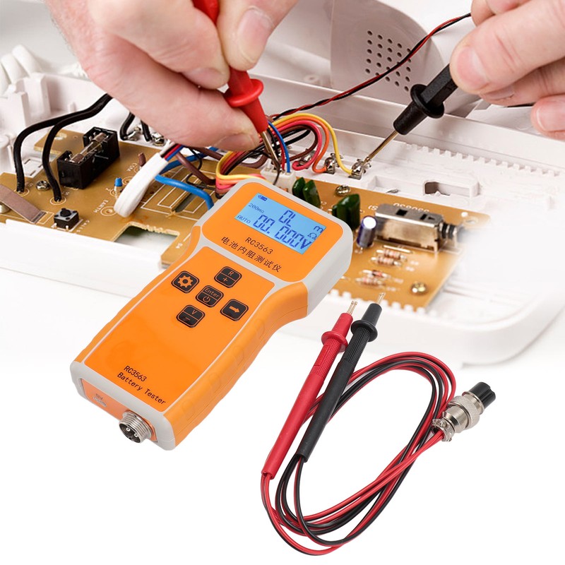 RC3563 Battery Tester High Accuracy Handheld Battery Internal Resistance Tester