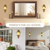 Gold Candle Sconces for Tapered Candlestick,Pack of 2, Gold Candle