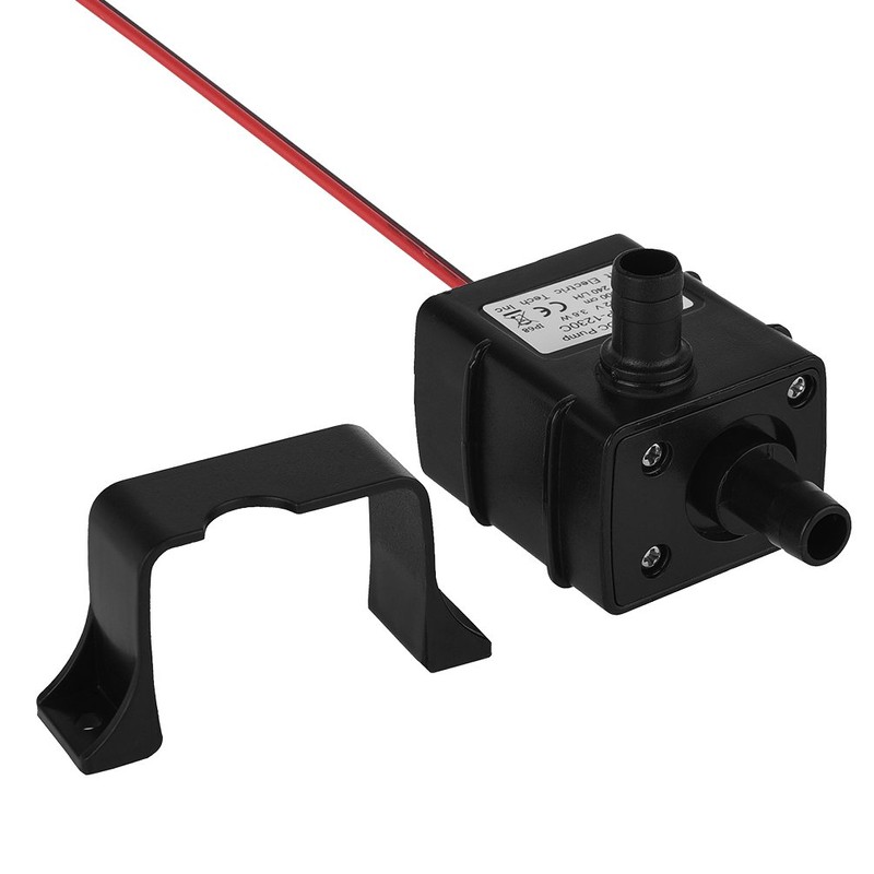 LEDGLE Submersible Pump, DC 12 V, Small Pump, Pond Pump,