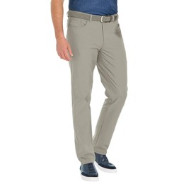 Greg Norman Men's Classic 5 Pocket 4-Way Stretch Pant (Green, 42W x 30L)