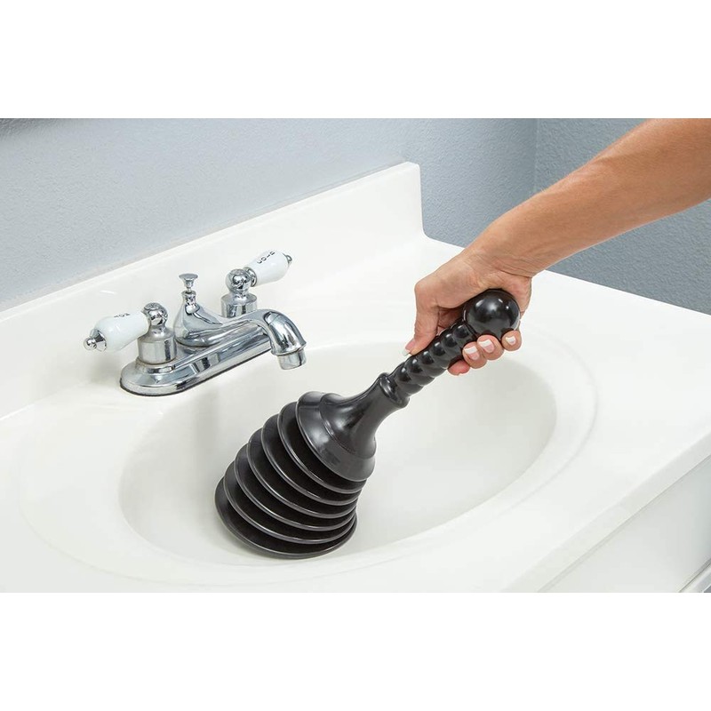Skoye Practical Toilet Plunger Powerful High Pressure Suitable Sure Holder
