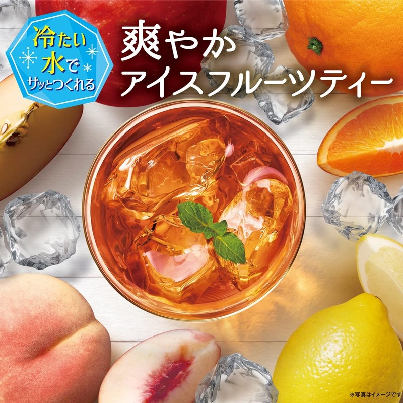 AGF Blendy Cafe Ratory Sticks Fruit Tea Assortment, Fruit Tea,