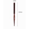 PONIK'S PROFESSIONAL Toupee Brush with Boar Bristles & Nylon -