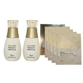 Mastina Perfect Ampoule Season 3 White Mastic 25ml (2 bottles) + Mask Pack (1 box) / 매스티나 퍼펙트 앰플 시즌3 화이트 매스틱 25ml 2개+마스크팩 1박스