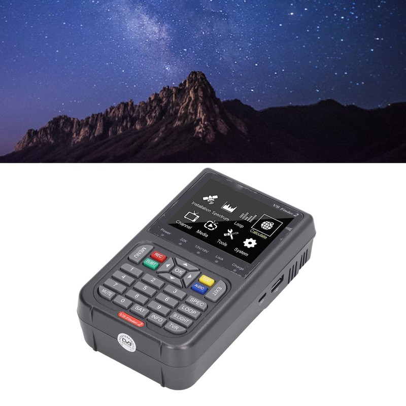 Digital Satellite Finder LCD Screen Handheld Satellite Signal Meter Detection