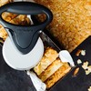 Microplane Pizza Cutter Wheel Roller Stainless Steel Black