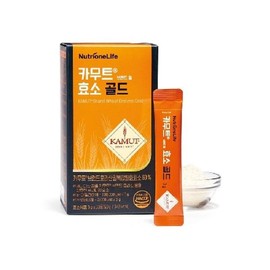 (NS홈쇼핑)뉴트리원 카무트(R) 브랜드 밀 효소 골드 3g 30포 8박스(8개월분)..34402577 (NS Home Shopping) Nutri One Kamut(R) Brand Wheat Enzyme Gold 3g 30 Packs 8 Boxes (8 Months Supply)..34402577