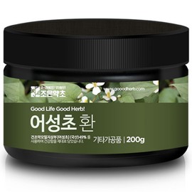 Joeun Yakcho Premium Eoseongcho Pills, 1 pack, 200g / 조은약초 프리미엄 어성초환, 1개, 200g