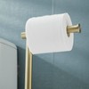 Free Standing Toilet Paper Holder Stand,Gold Bathroom Roll Tissue Dispenser,Rustproof