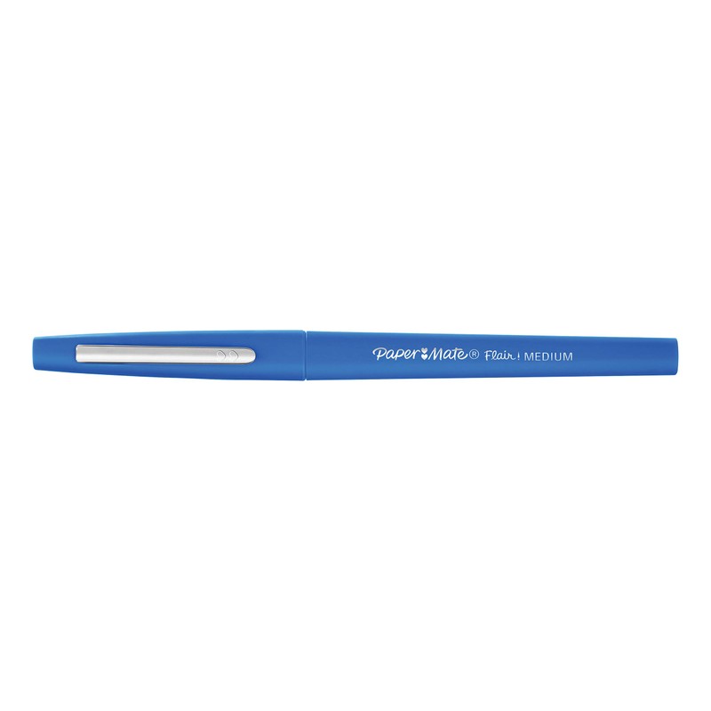 Paper Mate 2028647 1.1 mm Flair Pen - Blue (Pack