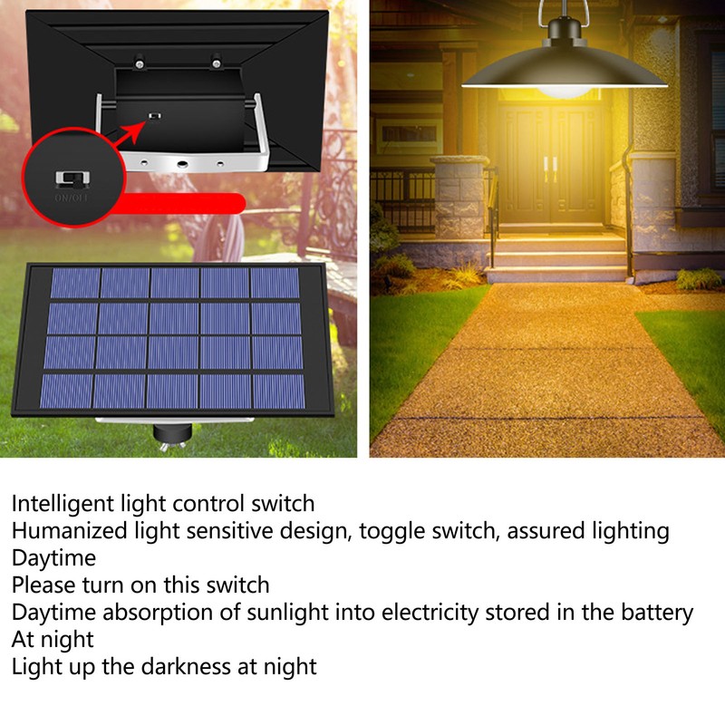 Outdoor Solar Lights IP65 Waterproof Energy Conservation 2 Headed Infrared