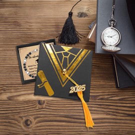 Bracelet Gift for Graduation Girl, Graduation Gift with Bracelet, Graduation 2025 Gifts for Classmates, Boyfriend, Daughter, Standard, resinous, No Gemstone