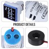 XIITIA 3pcs 3 in 1 60-500V 0-100A AC Digital Ammeter