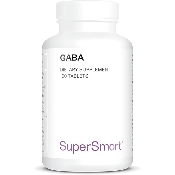 Supersmart - Gaba (Gamma-Amino-Butyric Acid) - Helps Reduce Stress |