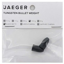 Tungsten Bullet Weight Black Matte (10.6)