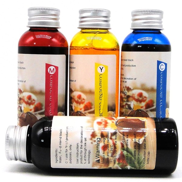 Printer Ink Refill Kit, 4 Colors, Compatible with PIXMA Series