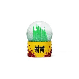 Half Moon Bay | Wizard Of Oz Snow Globe | Emerald City Christmas Snow Globes For Adults | Wizard Of Oz Gifts | Christmas Snow Globe | Yellow Brick Road Christmas Ornaments | Theatre Gifts For Women