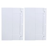 2pcs Skimmer Assembly Plastic Replacement Swimming Pool Gate Weir Baffle