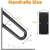 Hand Rails for Outdoor Steps Stair Railing Indoor Rail Metal