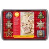 Wilton-Cookie Christmas Baking Gift Set 12 Piece Pan, Cooling Rack