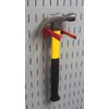 Wall Control Metal Pegboard 1-1/4in Handle Bracket Slotted Hook -