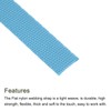 sourcing map Flat Nylon Webbing Strap 3/8 Inch 50 Yards