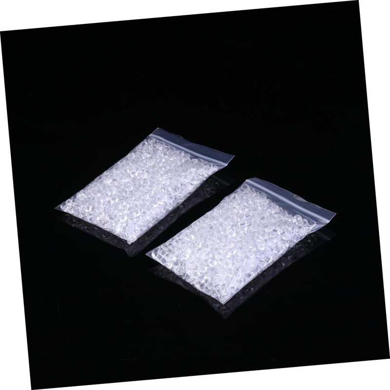 STOBOK Realistic Acrylic Diamonds 2 Packs Wedding Table Decor Rhinestone