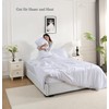 bienDo Pillowcase 40 x 80 cm, Bamboo Lyocell, White, Silk