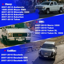 KSP Suspension Stabilizer Bar Link for Chevy GMC Silverado Sierra 1500, Front Sway Bar End Link for Escalade Avalanche Suburban Tahoe, Aftermarket Sway Stabilizer Bar Link Replace OE K700538 K700432