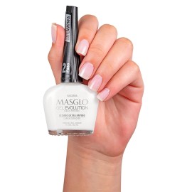 MASGLO Gel Evolution Nail Polish Set Pink 3 Pcs Base Color Top Coat 13 Free