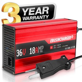 36 Volt Golf Cart Battery Charger for EZGO & Yamaha(Lead-Acid),18 Amp Smart Charger with Trickle Charge,4-6 Hours Full Charge,18A 36 Volt Golf Cart Charger.