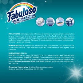 Fabuloso Limpiador multiusos Fabuloso antibacterial mar fresco 3.7L