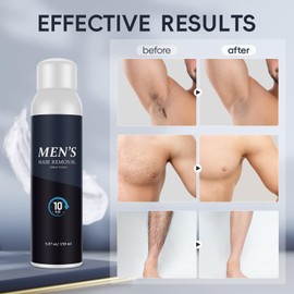 Hair removal spray for man (Black)