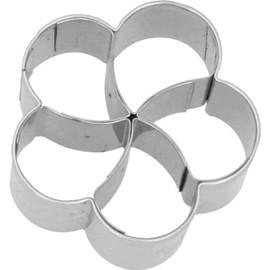 RBV Birkmann, Flower Cookie Cutter, Stainless Steel, 2.5 x 4 x 4 cm, 189423