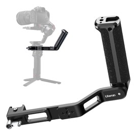 ULANZI Adjustable Sling Handgrip Gimbal Handle, DJI RS 4/4 Pro, DJI RS 3 Mini /3/3 PRO, DJI RSC 2/RS 2, Flexible 360° Adjustments & Rich Expansion, Ergonomic Grip for Low Angle Shots, Load 5KG,C049