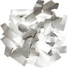 Confetti Cannon 28cm Silver Foil Shapes, Compressed Air Popper Cannon