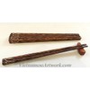 Vietnamese Coconut Wood Chopsticks with Decoration