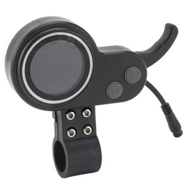 POENVFPO Electric Scooter LCD Display, 36‑60V ABS Color Scooter Display Panel with Male 6 Pin Water Proof Connector for Modification Accessory