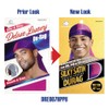 Dream World Silky & Shiny Deluxe Luxury Du-Rag Two Tone